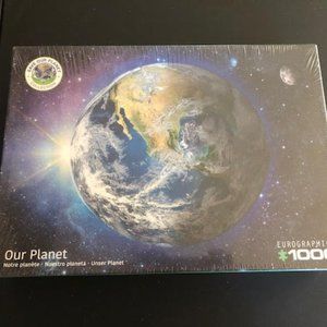 Our Planet 1000 Piece Jigsaw Puzzle EuroGraphics USA NEW IN FACTORY PLASTIC
